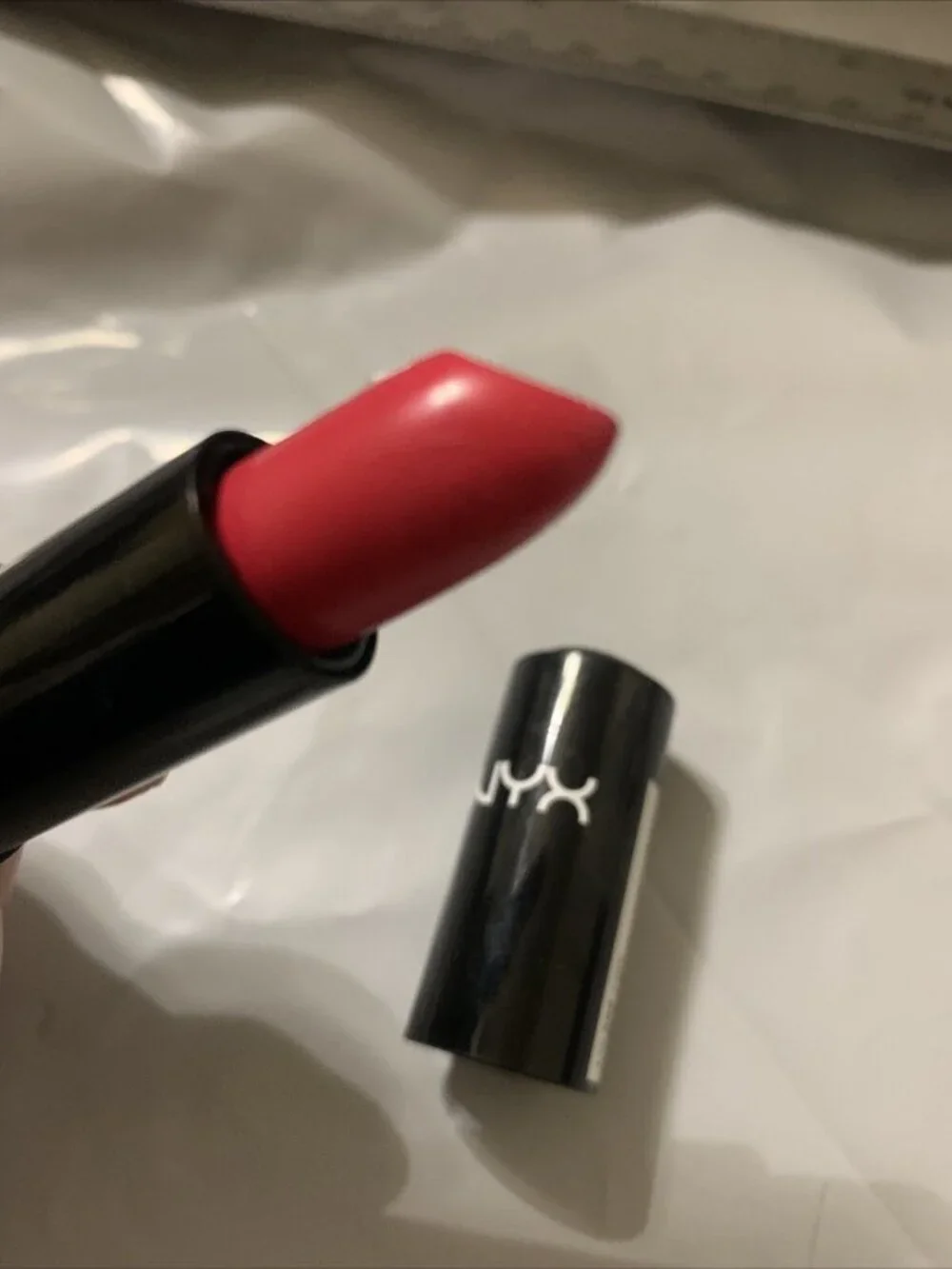 NYX LIP SMACKING FUN COLORS LSS599 Fire (red) new 0.14 OZ